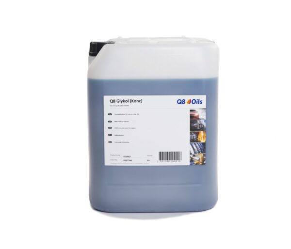 Q8 Glykol, Koncentrerad, 20 liter